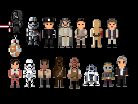 Star wars 7 sprites