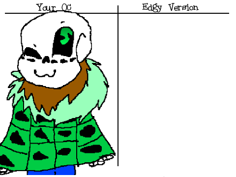 Give me your OC & I will make an edgy version remix
