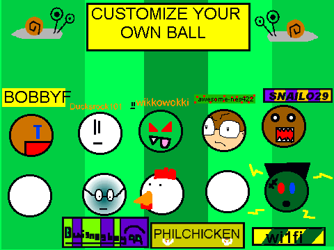 Customize Your Own Ball