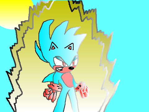 sonic coloring contest(male)base read notes remix (Super Mike the Hedgehog)