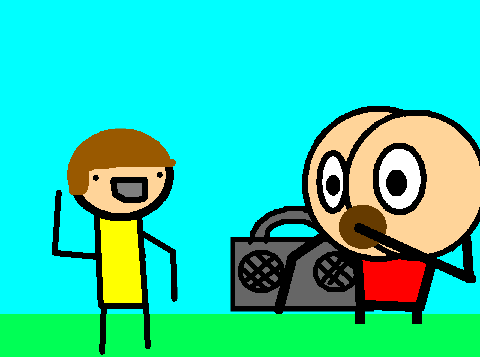 me reacting to good music