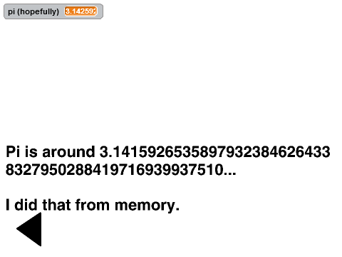 Calculating π Using an Infinite Series