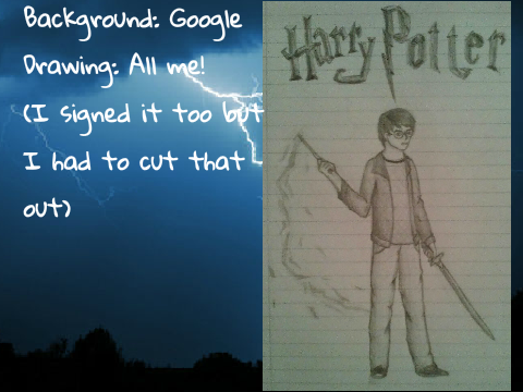 Harry Potter Drawing Contest ENTRY