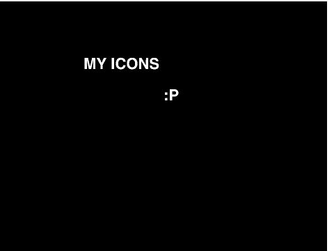 My icons