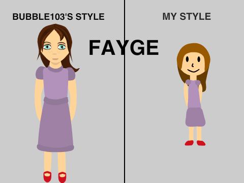 Color Divide Characters in my Style!