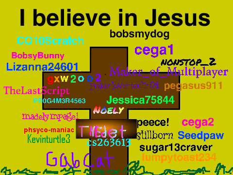 Sign Your Username If You Believe In Jesus  remix remix remix remix
