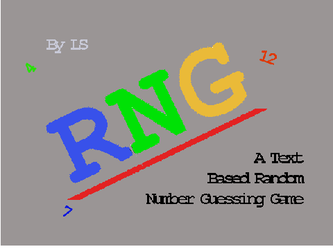 RNG - Random Number Guessing Game