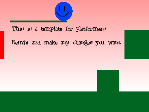 Platformer Template