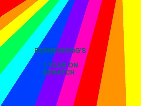 1 YEAR ON SCRATCH ANIVERSARY!