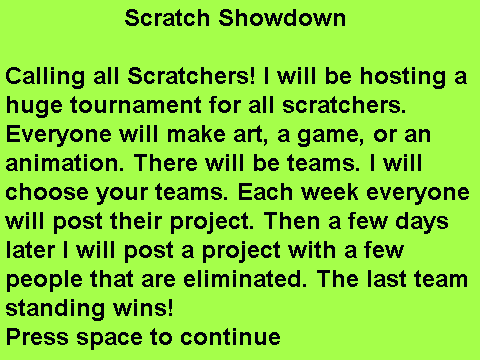 Scratch Showdown