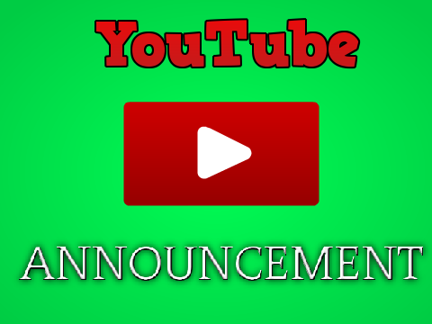 YouTube Announcement