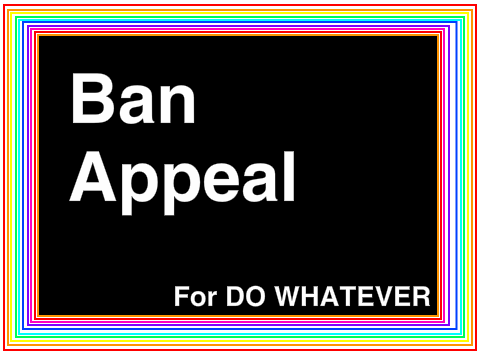 Ban appeal