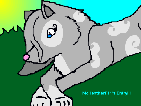 my entre to warriorwolfgrl's she wolf coloring contest!
