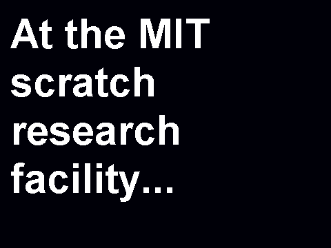 Over at MIT..