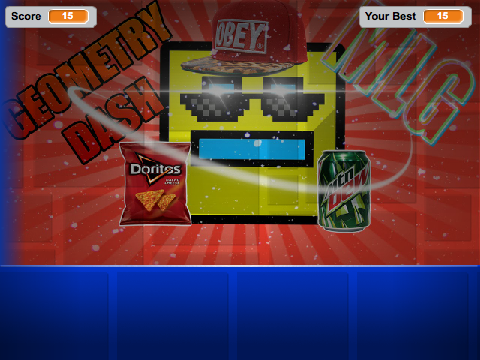 Geometry Dash v1.5 MLG EDITION by backpack103