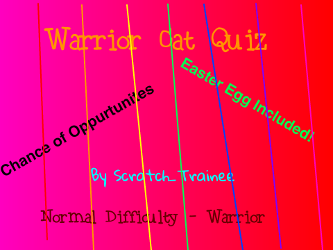 Warrior Cat Quiz - Normal (Warrior)