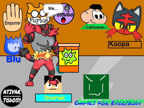 Eu, Games, o Blu, Cybortek,o Fupicat e o Casconic :P
