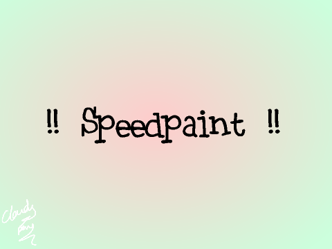 This Is A Speedart Thing