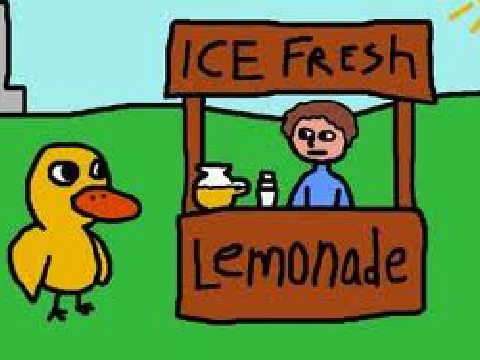The Duck Song but the man is crazy