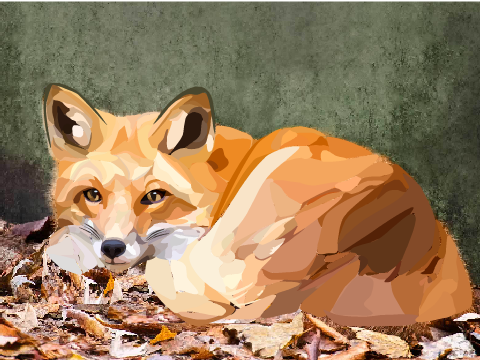 ~ F O X ~ Blockshade Art