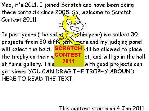 The Scratch Contest 2011!