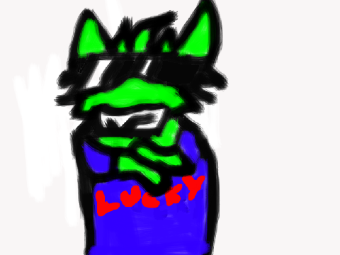 LUCKY'S NEW LOOK!!!!!!!!