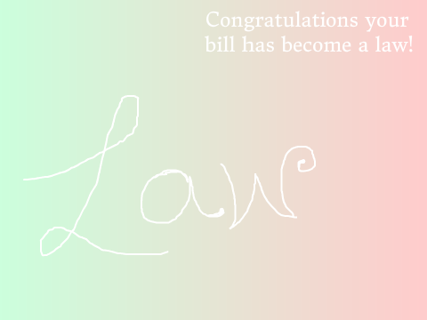 How a bill becomes a law