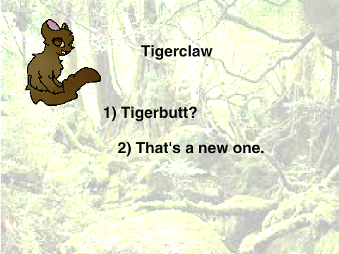 Tigerclaw audition (Re-recorded)