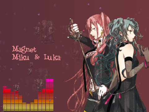 【Miku & Luka】Magnet (contains 10+ render)
