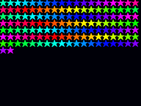 Rainbow Stars