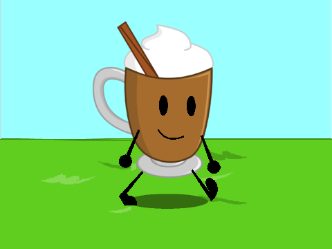 Latte takes a walk