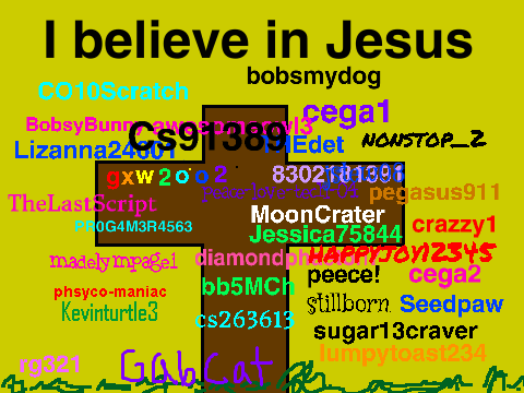 Sign Your Username If You Believe In Jesus  remix remix