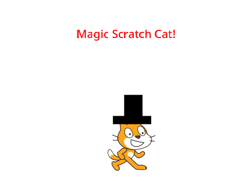 Magic Scratch Cat!