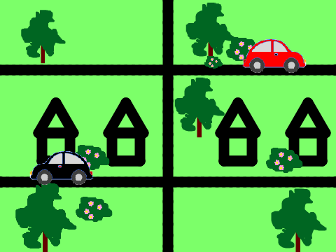 Cabins In A Forest