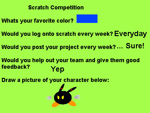 Scratch Showdown Entry