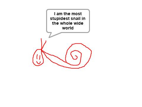 stupid snail