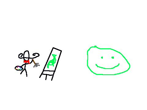M. Slime's Painting