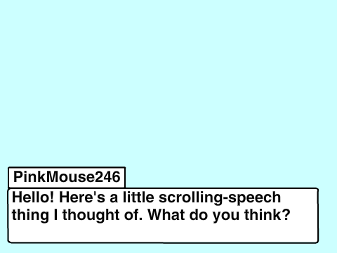 Scrolling Text - Test