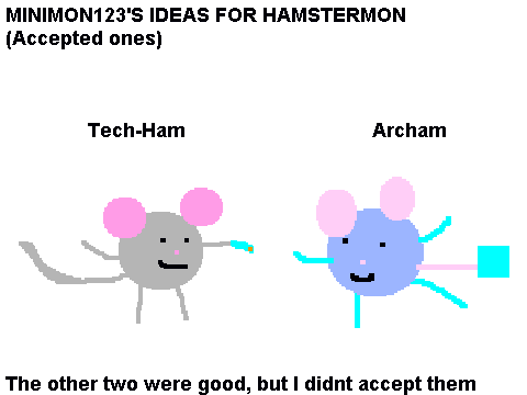 Minimon123's Hamstermon Ideas