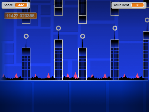 Geometry Dash v1.5 Jumper 2013, Partyt R Igang, and Poltergeist
