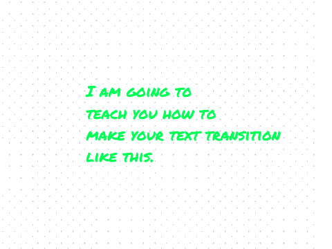 How to Make Your Slides Transition