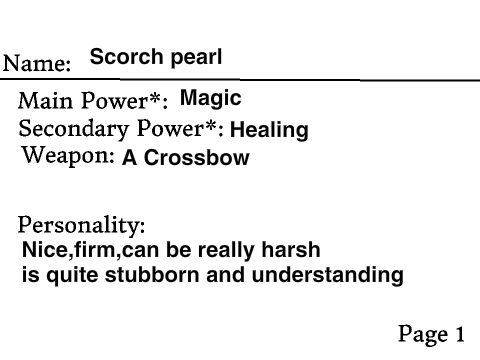 Project GS: A Land Forever Forsaken [Bio Template] remix