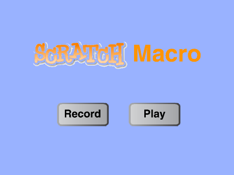 Scratch Macro