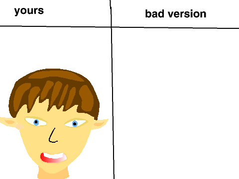 add your oc and i will make the art terrible!! remix