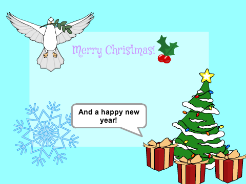 Interactive Holiday Card