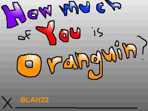 How Much of You is Oranguin - Meme