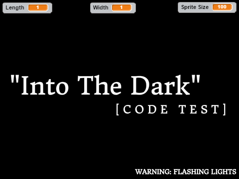 Into The Dark // Code Test