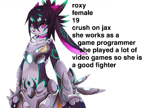 Roxy ~furry oc~