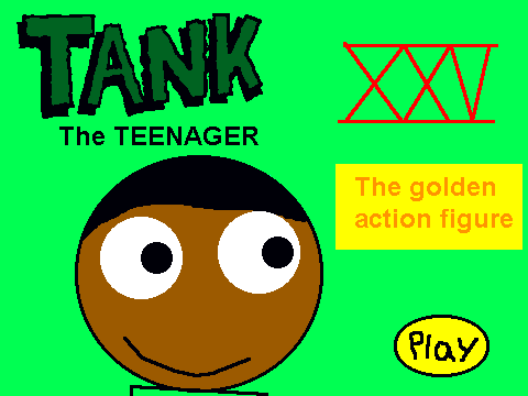 TankTheTeenager XXV the golden action figure
