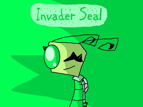 Invader Seal for sealpops